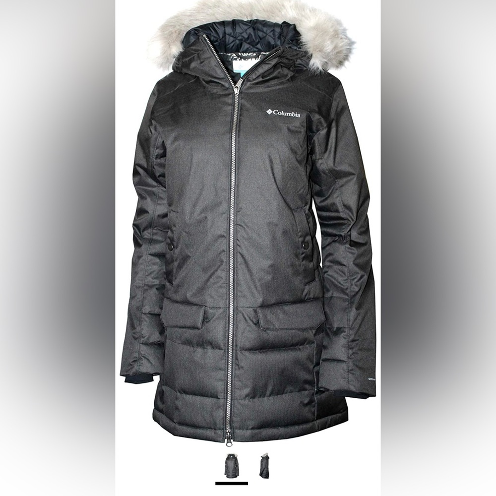 Columbia Women's Hidden Falls Mid Omni Heat Hooded Jacket